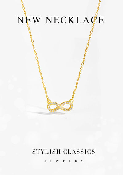 Infinite Silver Necklace