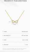 Infinite Silver Necklace