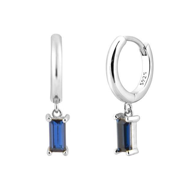 PENDIENTES PLATA BOEME AZUL - hemerastore