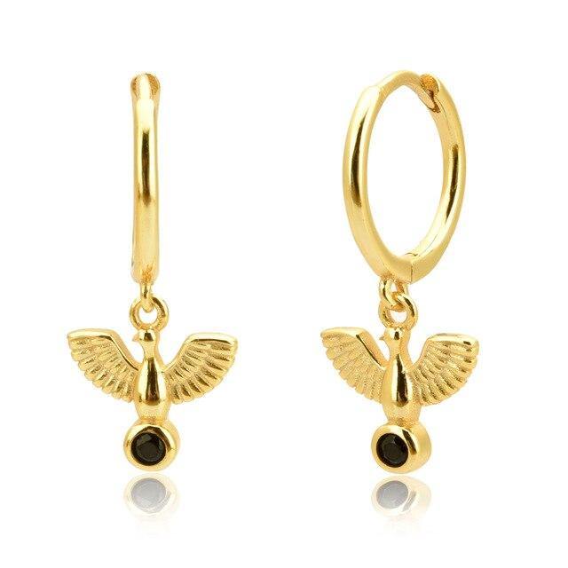 PENDIENTES ORO OLIMPIA - hemerastore