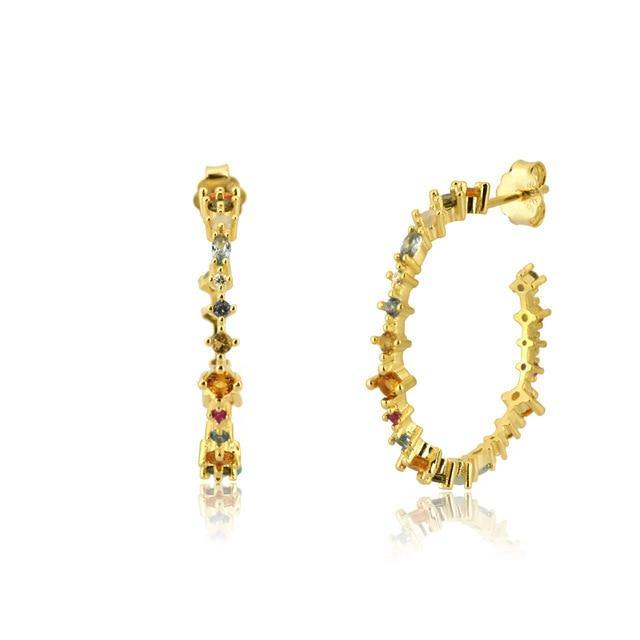 PENDIENTES ORO FRANE - hemerastore