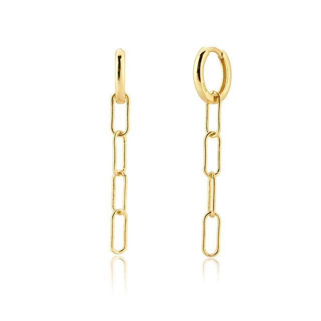 PENDIENTES ORO CADENNE - hemerastore