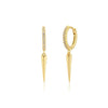 PENDIENTES ORO PYKY - hemerastore