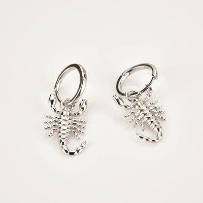 PENDIENTES PLATA SCORPION - hemerastore