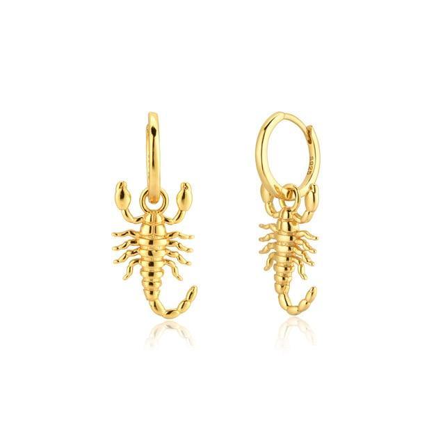 PENDIENTES ORO SCORPION - hemerastore