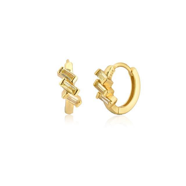 PENDIENTES ORO GENUINE CHAMPAGNE - hemerastore