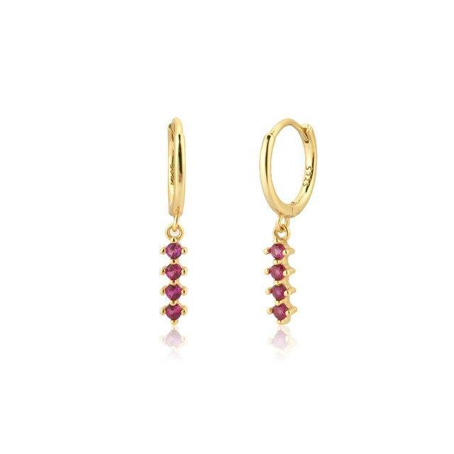 PENDIENTES ORO BENEDA ROSE - hemerastore