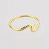 WAVES GOLD RING