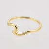 WAVES GOLD RING