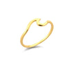 WAVES GOLD RING